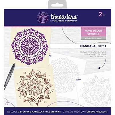 Threaders Casa para la Decoración del Mandala Conjunto 1 un Tamaño, talla única Threaders Casa para la Decoración del Mandala Conjunto 1 un Tamaño, talla única
