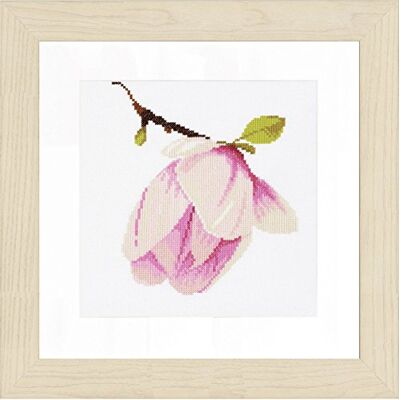 Lanarte Kits De Punto De Cruz Contado Completo Arte De Pared DIY Capullo DE Magnolia Set Manualidades Adultos Set Decoracion Salon Creativo Regalo ca. 20 x 20 cm Cross Stitch Embroidery Lanarte Kits De Punto De Cruz Contado Completo Arte De Pared DIY Capullo DE Magnolia Set Manualidades Adultos Set Decoracion Salon Creativo Regalo ca. 20 x 20 cm Cross Stitch Embroidery