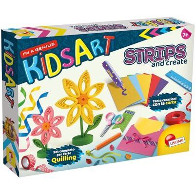 Liscianigiochi Lisciani Giochi I'm a Genius Kids Art Strips and Create, Liscianigiochi Lisciani Giochi I'm a Genius Kids Art Strips and Create,