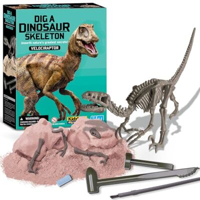 4M Kidz Labs Dig a Velociraptor Skeleton 4M Kidz Labs Dig a Velociraptor Skeleton