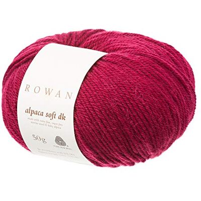 Rowan Ovillo de alpaca Soft DK Deep Rose 70% lana 30% alpaca – 50 g Rowan Ovillo de alpaca Soft DK Deep Rose 70% lana 30% alpaca – 50 g