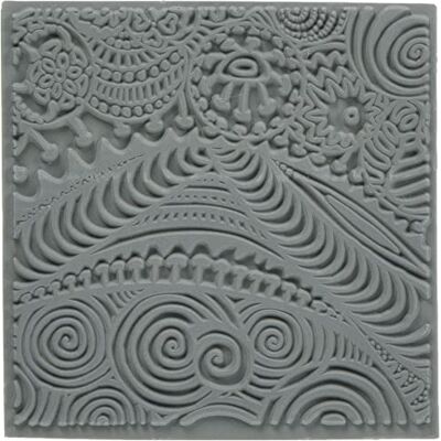 Cernit Darwi CE95001 Plato texturizado, gris, talla única Cernit Darwi CE95001 Plato texturizado, gris, talla única