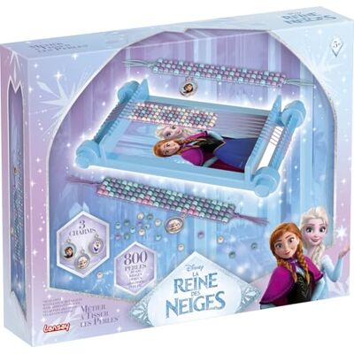 Lansay FROZEN – TELAR DE PULSERAS Kit de tejido infantil con telar de pulseras, cuentas, hilos y charms Anna & Elsa Haz pulseras de princesa 5 + años Lansay FROZEN – TELAR DE PULSERAS Kit de tejido infantil con telar de pulseras, cuentas, hilos y charms Anna & Elsa Haz pulseras de princesa 5 + años