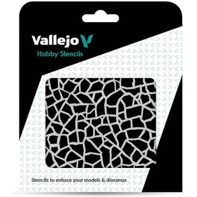 Vallejo Juego de plantillas de modelo a escala Vallejo Juego de plantillas de modelo a escala