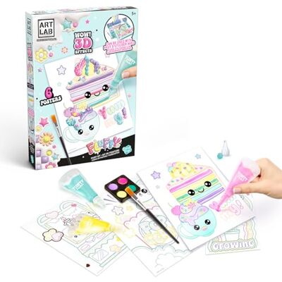 Canal Toys Art Lab Kit de Acuarelas 3D con Posters y Todo Incluido Canal Toys Art Lab Kit de Acuarelas 3D con Posters y Todo Incluido