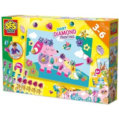 Creative Mega-Set Diamond Painting Juego de manualidades para niños Diamantes autoadhesivos Cuadros de pintura de diamante Juego de manualidades para niños A partir de 3 años Creative Mega-Set Diamond Painting Juego de manualidades para niños Diamantes autoadhesivos Cuadros de pintura de diamante Juego de manualidades para niños A partir de 3 años