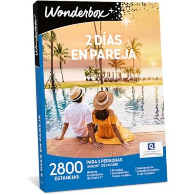 WONDERBOX Caja Regalo 2 Días en Pareja para 2 Personas WONDERBOX Caja Regalo 2 Días en Pareja para 2 Personas