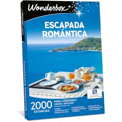 WONDERBOX Caja Regalo Escapada Romántica para 2 Personas WONDERBOX Caja Regalo Escapada Romántica para 2 Personas