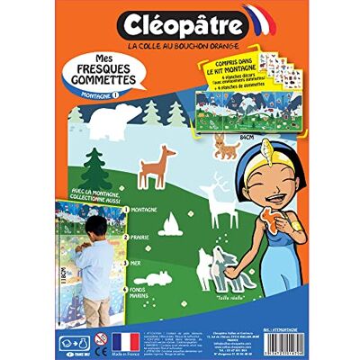 Cléopâtre Cléopatre Adhesivo Fresco Montaña Cléopâtre Cléopatre Adhesivo Fresco Montaña