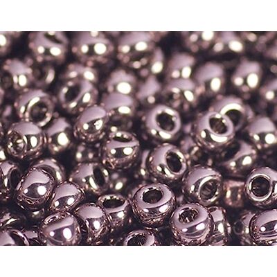 Toho Cuentas japonesas rocalla galvanizada burdeos 2,2mm.11/0 100gr. Toho Cuentas japonesas rocalla galvanizada burdeos 2,2mm.11/0 100gr.