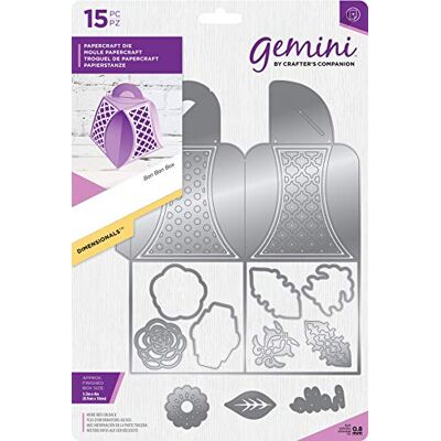 Crafter's Companion Gemini Troquel Dimensionales Cuadro de Bon, One Colour, Un tamaño Crafter's Companion Gemini Troquel Dimensionales Cuadro de Bon, One Colour, Un tamaño