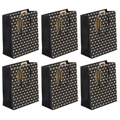 Eurowrap Clairefontaine – Juego de 6 bolsas de regalo Excellia, tamaño mediano, 21,5 x 10,2 x 25,3 cm, 210 g, diseño elegante, embalaje de regalo, ideal para: libro, juego, pequeños regalos Eurowrap Clairefontaine – Juego de 6 bolsas de regalo Excellia, tamaño mediano, 21,5 x 10,2 x 25,3 cm, 210 g, diseño elegante, embalaje de regalo, ideal para: libro, juego, pequeños regalos