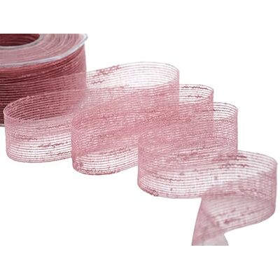 Furlanis Cinta, Tela, Rosa (Old Rose), 40mm x 25m Furlanis Cinta, Tela, Rosa (Old Rose), 40mm x 25m