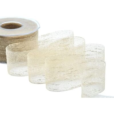 Furlanis Cinta, Tela, Beige, 40mm x 25m Furlanis Cinta, Tela, Beige, 40mm x 25m