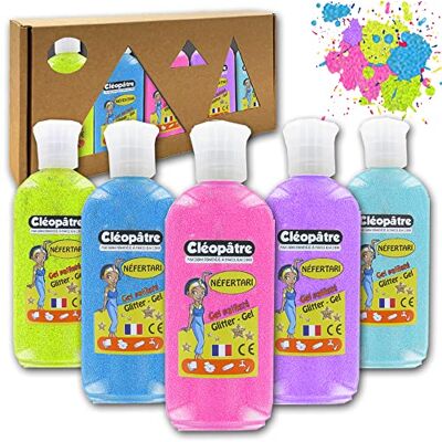 Cléopâtre CLEOPATRE Lote de 5 goles de pajarita (100 ml) Cléopâtre CLEOPATRE Lote de 5 goles de pajarita (100 ml)