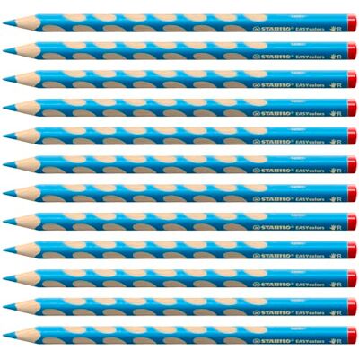 STABILO Lápiz de color ergonómico triangular azul cielo - Lápiz de color STABILO Lápiz de color ergonómico triangular azul cielo - Lápiz de color