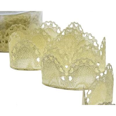 Furlanis Cinta para Grageas de Almendras, Plateado, 10 m Furlanis Cinta para Grageas de Almendras, Plateado, 10 m