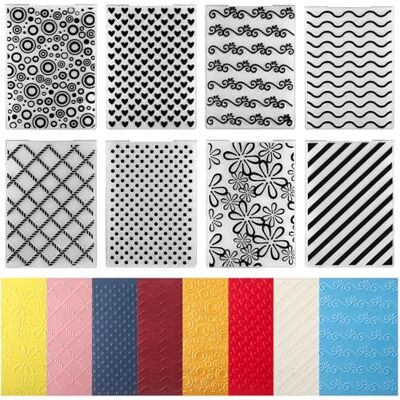 Geiserailie 8 carpetas de plástico para hacer tarjetas, manualidades, manualidades, manualidades, tarjetas, plantilla, para hacer tarjetas, manualidades, manualidades, decoración, 12 x 11 cm Geiserailie 8 carpetas de plástico para hacer tarjetas, manualidades, manualidades, manualidades, tarjetas, plantilla, para hacer tarjetas, manualidades, manualidades, decoración, 12 x 11 cm