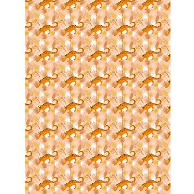 décopatch Clairefontaine ES Un Bolsillo, de 20 Hojas Texturadas, 30x40 cm, Panteras con Dorado décopatch Clairefontaine ES Un Bolsillo, de 20 Hojas Texturadas, 30x40 cm, Panteras con Dorado