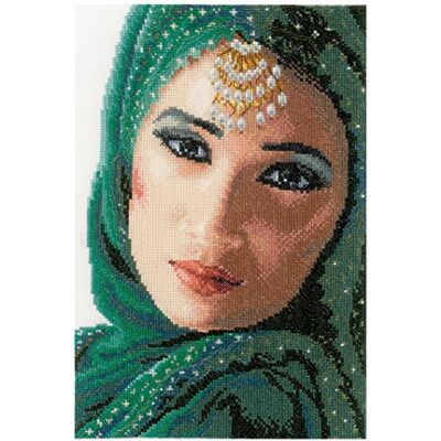Lanarte Oriental Beauty Aida Cruz Stich Set Lanarte Oriental Beauty Aida Cruz Stich Set