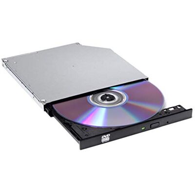LG HITACHI- Data Storage HLDS GUE0N Grabadora de DVD (Interna Fina, SATA, Color Negro) LG HITACHI- Data Storage HLDS GUE0N Grabadora de DVD (Interna Fina, SATA, Color Negro)