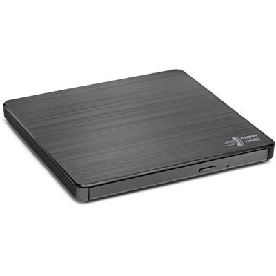Hitachi -LG GP60 External DVD Drive, Slim Portable DVD Burner/Writer/Player for Laptop, Windows and Mac OS Compatible, USB 2.0, 8x Read/Write Speed Black Hitachi -LG GP60 External DVD Drive, Slim Portable DVD Burner/Writer/Player for Laptop, Windows and Mac OS Compatible, USB 2.0, 8x Read/Write Speed Black