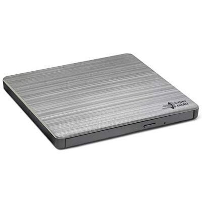 LG Hitachi- GP60 External DVD Drive, Slim Portable DVD Burner/Writer/Player for Laptop, Windows and Mac OS Compatible, USB 2.0, 8x Read/Write Speed Silver LG Hitachi- GP60 External DVD Drive, Slim Portable DVD Burner/Writer/Player for Laptop, Windows and Mac OS Compatible, USB 2.0, 8x Read/Write Speed Silver