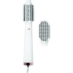 T3 AireBrush Duo con dos accesorios Cepillo de aire caliente con accesorios intercambiables, incluye 15 combinaciones de velocidad y calor, con interruptor para aumentar el volume T3 AireBrush Duo con dos accesorios Cepillo de aire caliente con accesorios intercambiables, incluye 15 combinaciones de velocidad y calor, con interruptor para aumentar el volume
