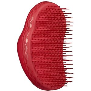 Tangle Teezer Thick & Curly cepillo pelo antitirones rojo - Peine pelo rizado - Cepillo desenredante para metodo curly antirotura