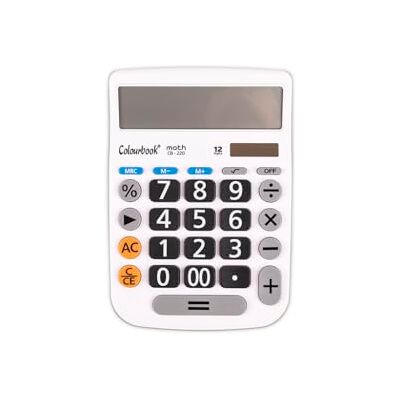 Colourbook Calculadora de Mesa 12 dígitos Math CB-220 Colourbook Calculadora de Mesa 12 dígitos Math CB-220