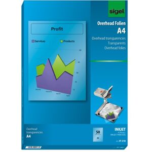 Sigel IF210 Láminas Transparente para Presentaciones - Compatible con impresoras de inyección de tinta Sigel IF210 Láminas Transparente para Presentaciones - Compatible con impresoras de inyección de tinta