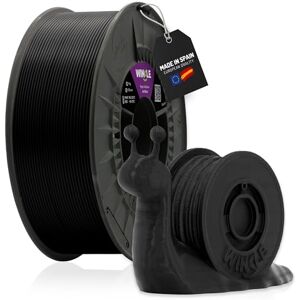 WINKLE Filamento PLA HD 2.85mm Bobina Impresora 3D 1kg - Negro Azabache WINKLE Filamento PLA HD 2.85mm Bobina Impresora 3D 1kg - Negro Azabache