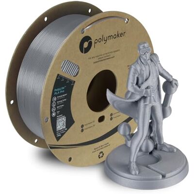 Polymaker PolyLite PLA PRO Plata 1.75mm 1kg Polymaker PolyLite PLA PRO Plata 1.75mm 1kg