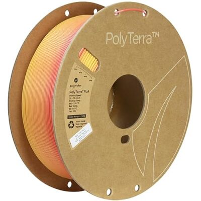 Polymaker PA04037 Filamento Gradiente PLA-Mate Multicolor - Filamento Polymaker PA04037 Filamento Gradiente PLA-Mate Multicolor - Filamento