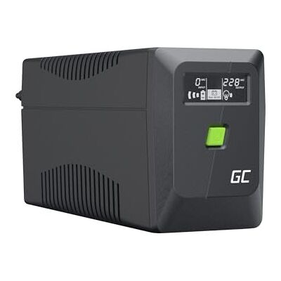 Green Cell PowerProof SAI UPS 650VA 360W con Pantalla LCD Green Cell PowerProof SAI UPS 650VA 360W con Pantalla LCD