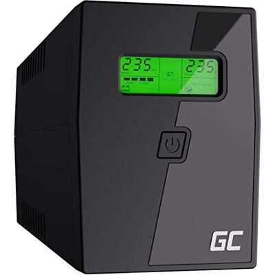 Green Cell SAI UPS 800VA/480W 230V Line Interactive con Pantalla LCD Green Cell SAI UPS 800VA/480W 230V Line Interactive con Pantalla LCD
