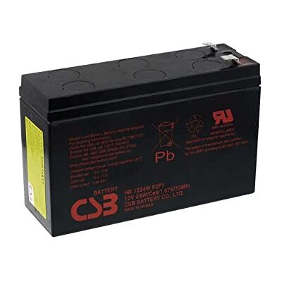 akku-net CSB Batería de plomo para SAI APC Back-UPS ES 400, 12 V, Lead-Acid akku-net CSB Batería de plomo para SAI APC Back-UPS ES 400, 12 V, Lead-Acid