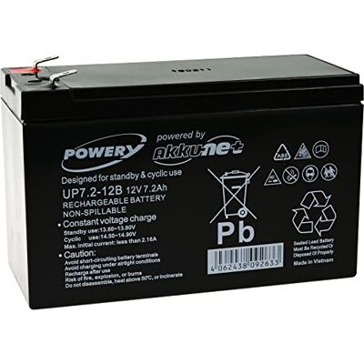 akku-net Powery Batería de Gel para SAI APC Power Saving Back-UPS BE550G-GR akku-net Powery Batería de Gel para SAI APC Power Saving Back-UPS BE550G-GR