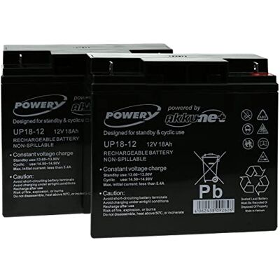 Powery Batería de Gel para SAI APC Smart-UPS SMT1500I Powery Batería de Gel para SAI APC Smart-UPS SMT1500I