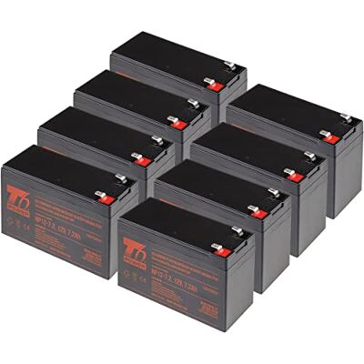T6 Power Juego de baterías para APC Smart-UPS SU3000RMXLI3U, VRLA, 12 V T6 Power Juego de baterías para APC Smart-UPS SU3000RMXLI3U, VRLA, 12 V