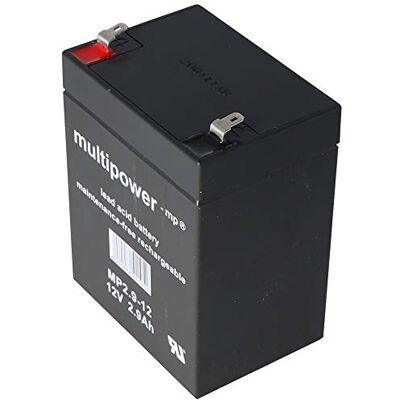 FIAMM FG20271 2.7 Ah 12 V Batería para Sistema ups – baterías de la Corriente (2,7 Ah, 12 V, 5 Año (S), 0 – 40 °C, -20 – 50 °C, Negro) FIAMM FG20271 2.7 Ah 12 V Batería para Sistema ups – baterías de la Corriente (2,7 Ah, 12 V, 5 Año (S), 0 – 40 °C, -20 – 50 °C, Negro)
