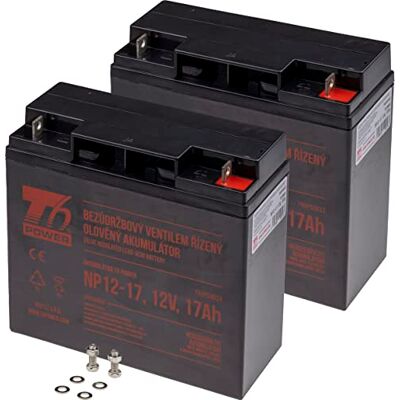 T6 Power Juego de baterías para APC Smart-UPS SUA1500, VRLA, 12 V T6 Power Juego de baterías para APC Smart-UPS SUA1500, VRLA, 12 V
