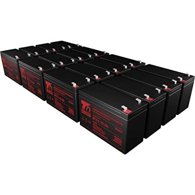T6 Power Juego de baterías para Dell 4200W Rack UPS, VRLA, 12 V T6 Power Juego de baterías para Dell 4200W Rack UPS, VRLA, 12 V