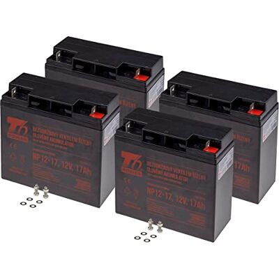 T6 Power Juego de baterías para APC Smart-UPS SMT3000, VRLA 12 V T6 Power Juego de baterías para APC Smart-UPS SMT3000, VRLA 12 V