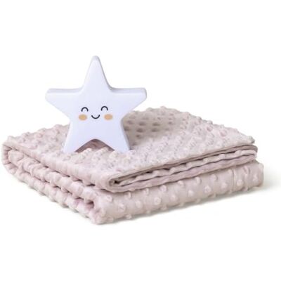 Interbaby Set Regalo Bebé: Manta burbuja rosa y Lamparita Interbaby Set Regalo Bebé: Manta burbuja rosa y Lamparita