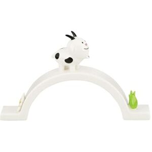 Alessi Signorina Due Cornetti Figura Belén de Porcelana, Decorada a Mano, Multicolor Alessi Signorina Due Cornetti Figura Belén de Porcelana, Decorada a Mano, Multicolor