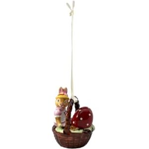 Villeroy & Boch Bunny Tales Adorno con Forma de Cesta Anna, Porcelana, Multicolor Villeroy & Boch Bunny Tales Adorno con Forma de Cesta Anna, Porcelana, Multicolor