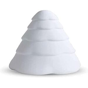 Cooee Design Snowy Árbol de Navidad (20 cm, cerámica), Color Blanco Cooee Design Snowy Árbol de Navidad (20 cm, cerámica), Color Blanco