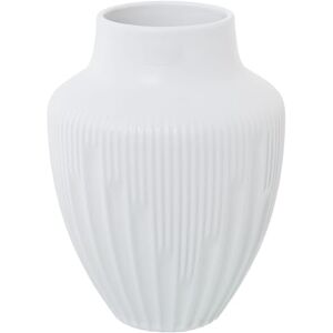 Alexandra House Living Jarrón Blanco Cerámica 18 x 18 x 23 cm Alexandra House Living Jarrón Blanco Cerámica 18 x 18 x 23 cm
