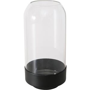 Boltze Malena Jarrón (Cristal y Metal, Mate, Altura 18 cm, diámetro 9 cm, Redondo, Hecho a Mano, Impermeable, diseño Minimalista, florero Decorativo) Boltze Malena Jarrón (Cristal y Metal, Mate, Altura 18 cm, diámetro 9 cm, Redondo, Hecho a Mano, Impermeable, diseño Minimalista, florero Decorativo)